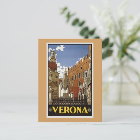  Verona Travel Briefkaart (Staand voorkant)
