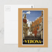  Verona Travel Briefkaart (Voorkant / Achterkant)