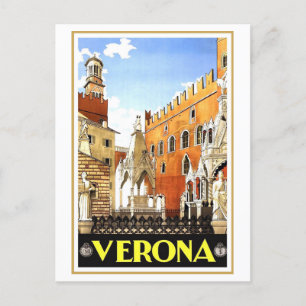  Verona Travel Poster Briefkaart