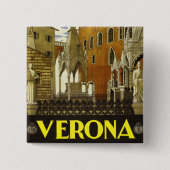 Verona Vierkante Button 5,1 Cm (Voorkant)