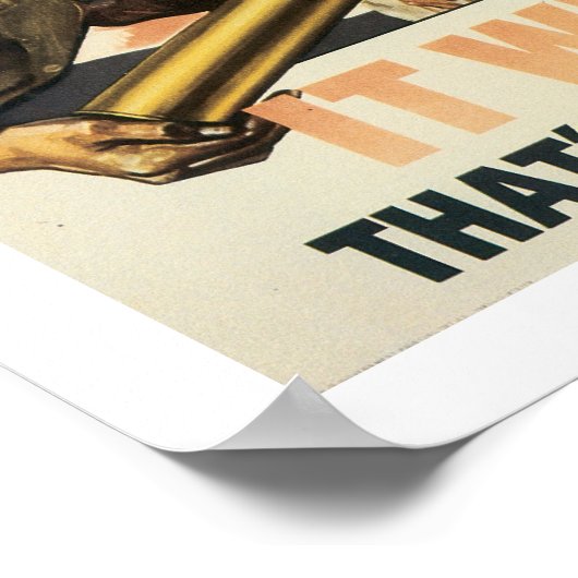 Veronderstel dat het zijn werk niet zal doen? poster (Hoek)