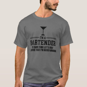 Veronderstel dat ik nooit verkeerd ben - Sarcasm B T-shirt