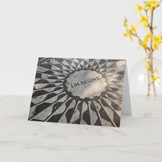 Veronderstel Mozaïek Kaart (Gele Bloem)