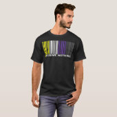 Veronderstel niets Pro Non-Binary Gender Equality T-shirt (Voorkant volledig)