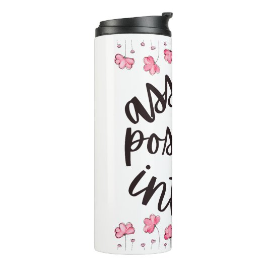 Veronderstel positieve intentie thermosbeker (Gedraaid links)