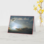 VERONDERSTEL - WENSKAART KAART (Gele Bloem)