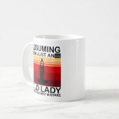 Verondersteld dat ik gewoon een oude dame was je e koffiemok (Voorkant links)