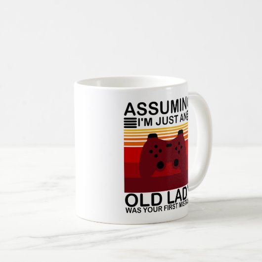 Verondersteld dat ik gewoon een oude dame was, was koffiemok (Voorkant rechts)