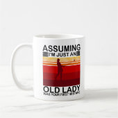 Verondersteld dat ik gewoon een oude dame was, was koffiemok (Links)