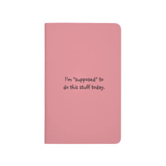 Verondersteld om dit vandaag te doen zakchecklist journal