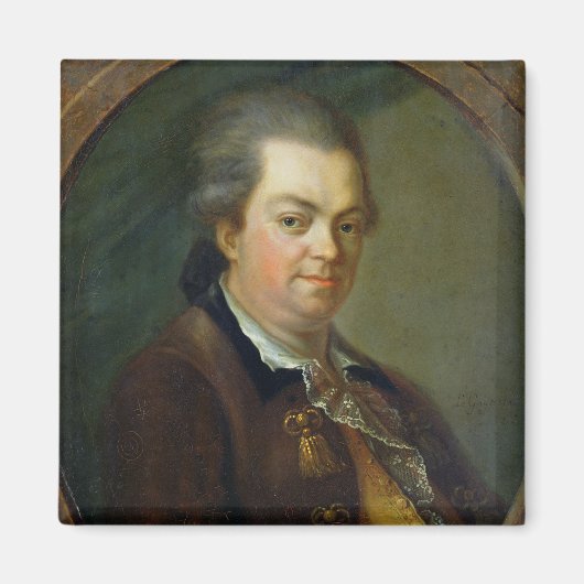 Verondersteld portret magneet (Voorkant)