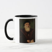 Verondersteld portret van Vasco da Gama c.1524 Mok (Links)