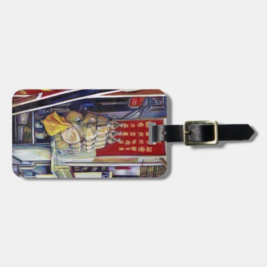 Verondersteld potentieel bagagelabel (Voorkant horizontaal)