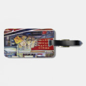 Verondersteld potentieel bagagelabel (Achterkant horizontaal)