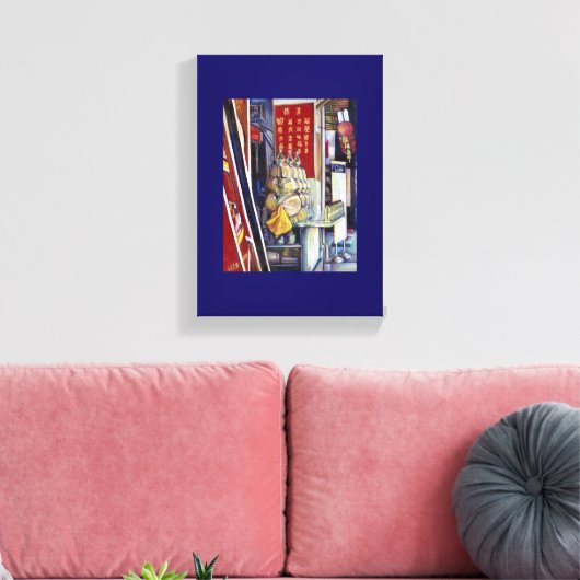 Verondersteld potentieel canvas afdruk (Insitu (Woonkamer))