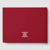 Verondersteld potentieel gastenboek (Achterkant)