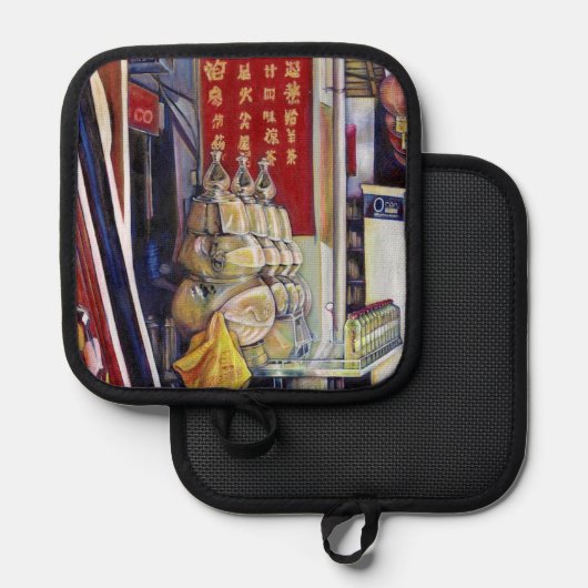 Verondersteld potentieel pannenlap (Voorkant / Achterkant)