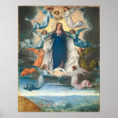 Veronderstelling maagd - Michel Sittow Fine Art Po Poster (Voorkant)