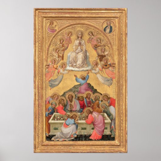 Veronderstelling - Paolo di Giovanni Fei Fine Art  Poster (Voorkant)