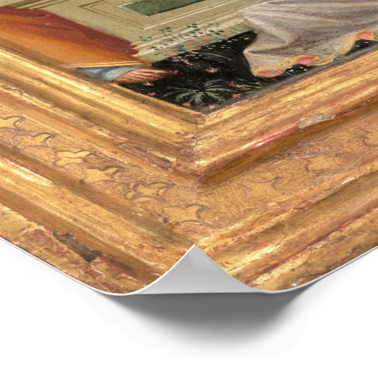 Veronderstelling - Paolo di Giovanni Fei Fine Art  Poster (Hoek)