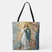 Veronderstelling van "Blessed Virgin Mary" Tote Bag (Voorkant)