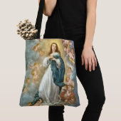Veronderstelling van "Blessed Virgin Mary" Tote Bag (Dichtbij)