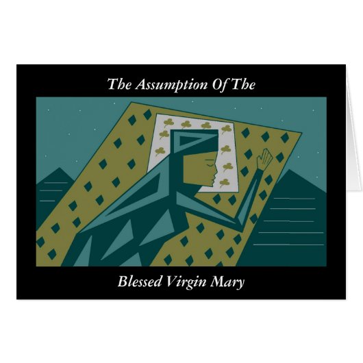 Veronderstelling van de "Blessed Virgin Mary" (Voorkant Horizontaal)