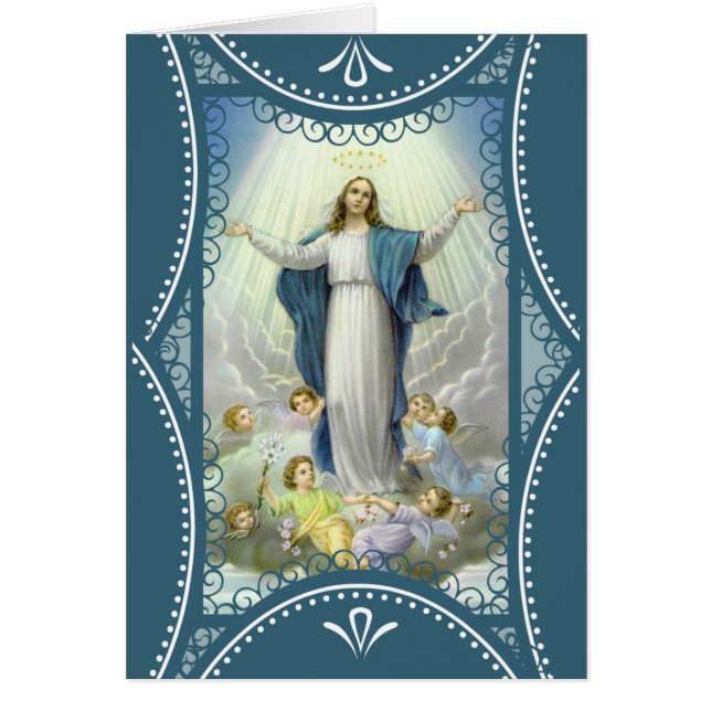 Veronderstelling van de "Blessed Virgin Mary Angel (Voorkant)