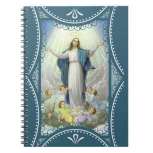 Veronderstelling van de "Blessed Virgin Mary Angel Notitieboek