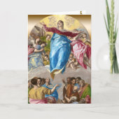 Veronderstelling van de Maagd Artwork in El Greco Kaart (Voorkant)