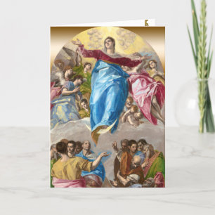 Veronderstelling van de Maagd Artwork in El Greco Kaart