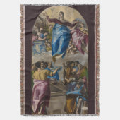 Veronderstelling van de Maagd door El Greco Deken (Voorkant Verticaal)