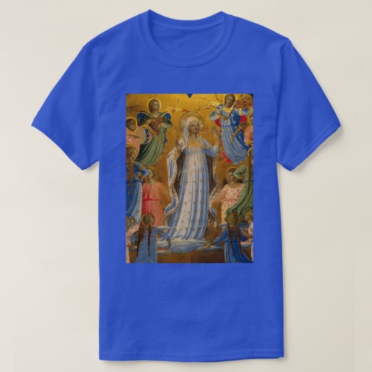 Veronderstelling van de maagd door Fra Angelico T-shirt (Design voorkant)