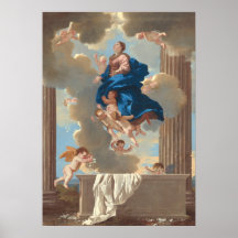 Veronderstelling van de Maagd, Nicolas Poussin Fin