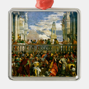 Veronese - Het huwelijk op Cana Metalen Ornament