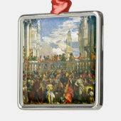 Veronese - Het huwelijk op Cana Metalen Ornament (Links)
