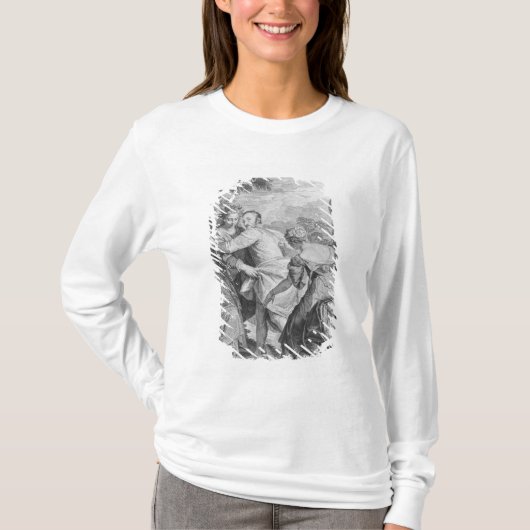 Veronese tussen vice en virtue t-shirt (Voorkant)