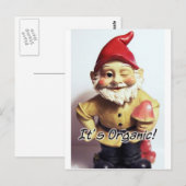 Veronica de Gnome Briefkaart (Voorkant / Achterkant)