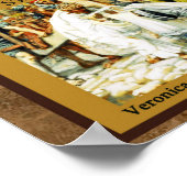 Veronica gooit het gezicht van Jesus Station 6 Pos Poster (Hoek)