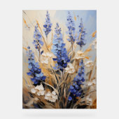 Veronica - Impasto Floral Acryl Bord (Voorkant)