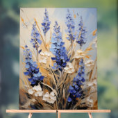 Veronica - Impasto Floral Acryl Bord (Neutraal)