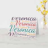 Veronica Kaart (Gele Bloem)