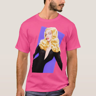 Veronica Lake - Illustratie door Paul Cemmick T-shirt