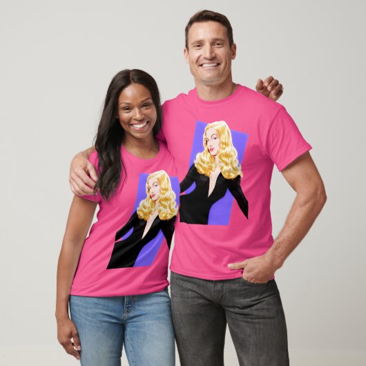 Veronica Lake - Illustratie door Paul Cemmick T-shirt (Unisex)