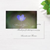 Veronica macro bedankt kaart (Bureau)