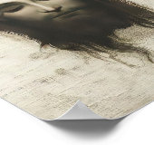 Veronica Veil Shroud Jesus Face Crown of Thorns Poster (Hoek)