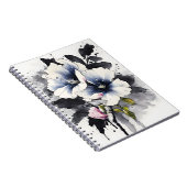 Veronica - Waterverf bloemen Notitieboek (Rechterzijde)