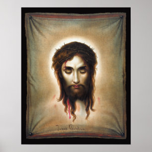 Veronica's Handerkerchief (Afbeelding van Christus Poster