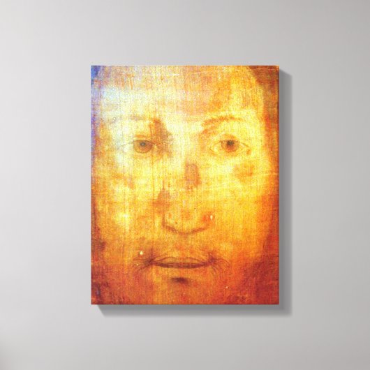 VERONICA'S VEIL HET GEZICHT VAN JESUS. CANVAS AFDRUK (Voorkant)