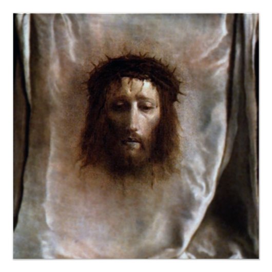 VERONICA'S VEIL, HET HOOGSTE GEZICHT VAN JESUS. POSTER (Voorkant)